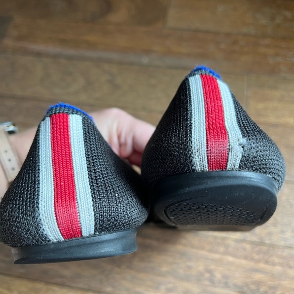 Rothy’s “The Flat” dark gray shoes - Picture 5 of 6